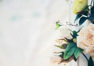 Greenery Botanical Wedding Background Landscape