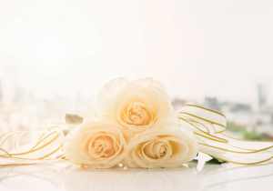 Elegant Navy & Gold Wedding Background Landscape