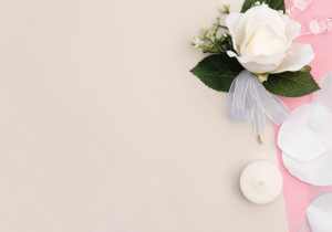 Vintage Lace Wedding Background Landscape