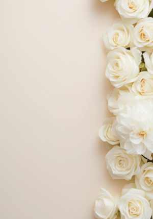 Elegant Navy & Gold Wedding Background