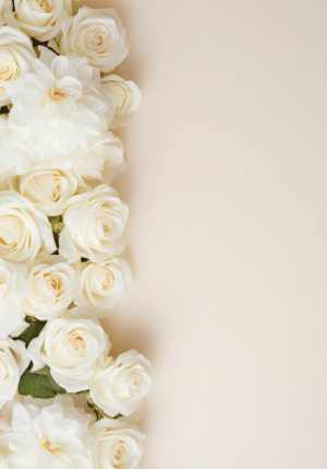 Elegant Rose Gold Wedding Background