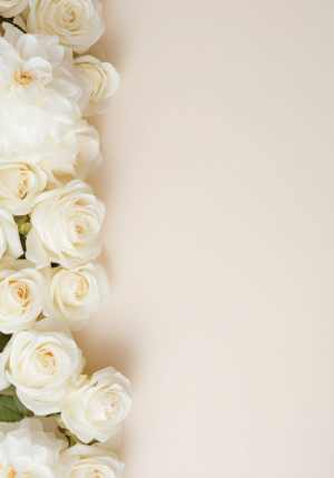 Rustic Woodland Wedding Background